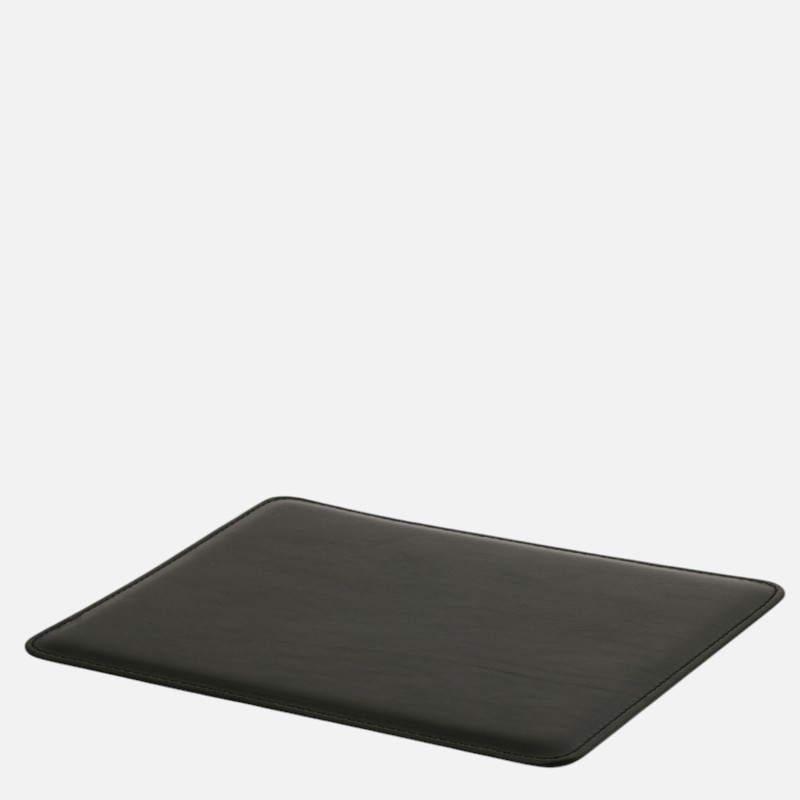 Leather mouse pad - Μαύρο - Image 3