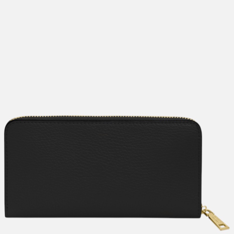 Financier Exclusive zip around leather wallet - Μαύρο - Image 5