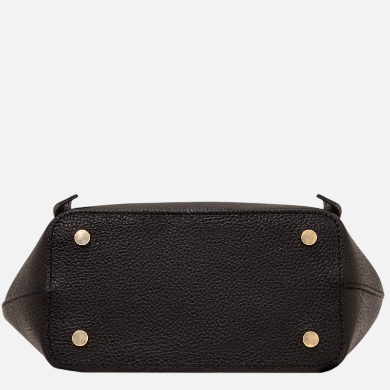 Legame Leather handbag - Small size - Μαύρο - Image 6