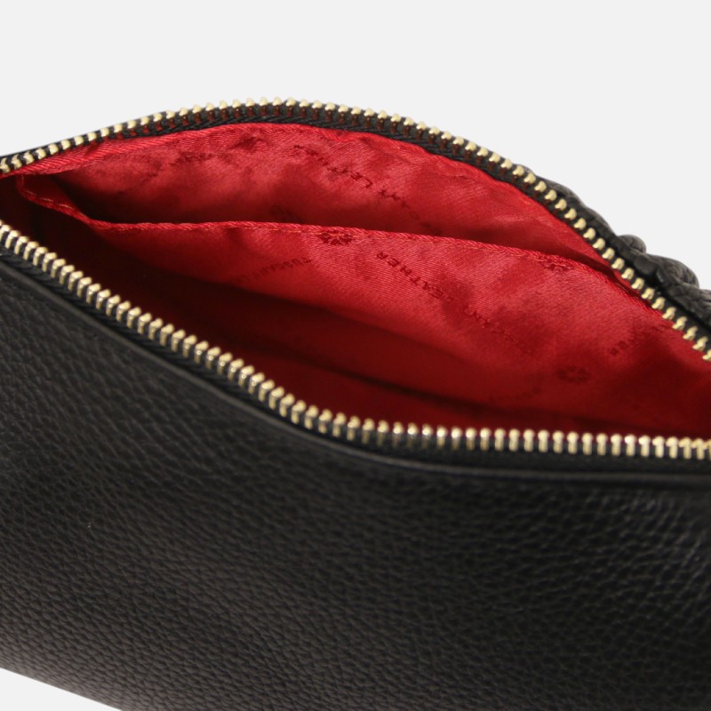 Chantilly Mini bowling leather bag - Μαύρο - Image 5