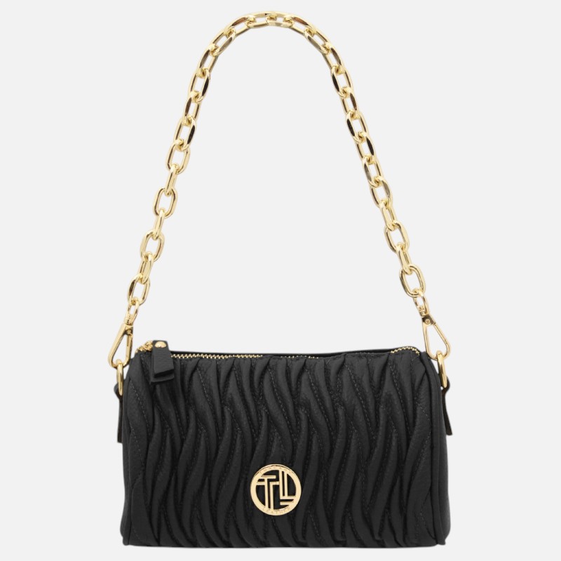 Chantilly Mini bowling leather bag - Μαύρο - Image 2