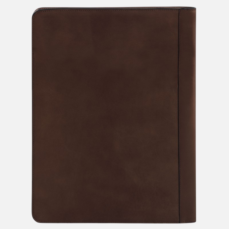 Ottaviano Leather document case - Καφέ σκούρο - Image 5