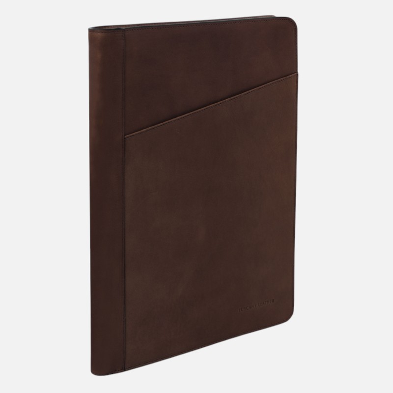 Ottaviano Leather document case - Καφέ σκούρο - Image 2