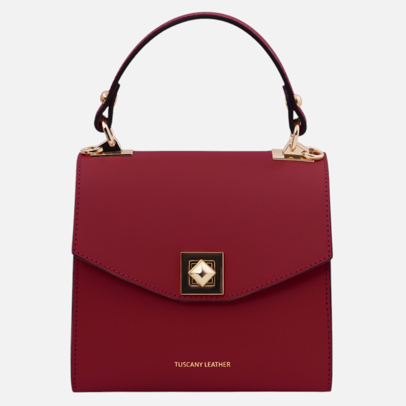 TL Bag Leather handbag - Κόκκινο