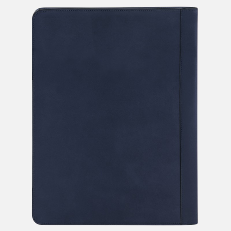 Tiberio Leather document case - Μπλε σκούρο - Image 5