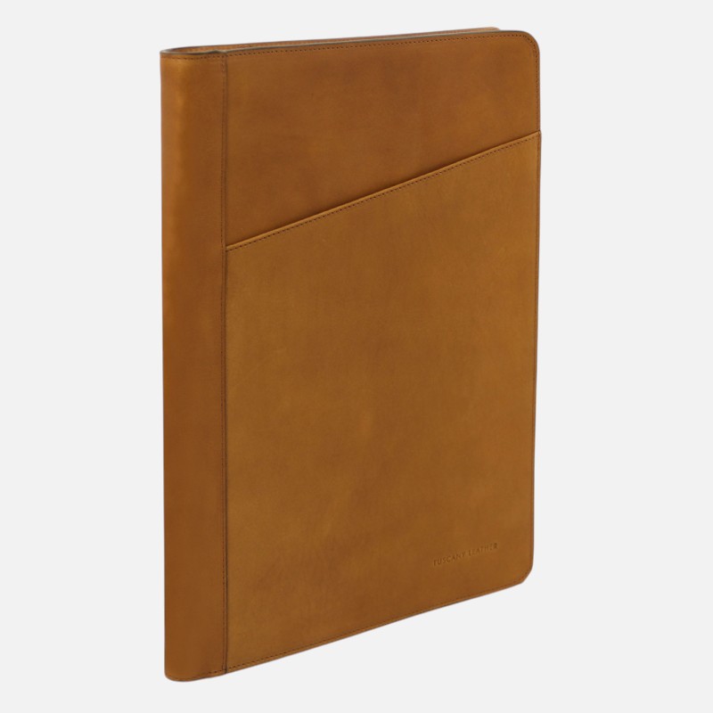 Tiberio Leather document case - Φυσικό - Image 2