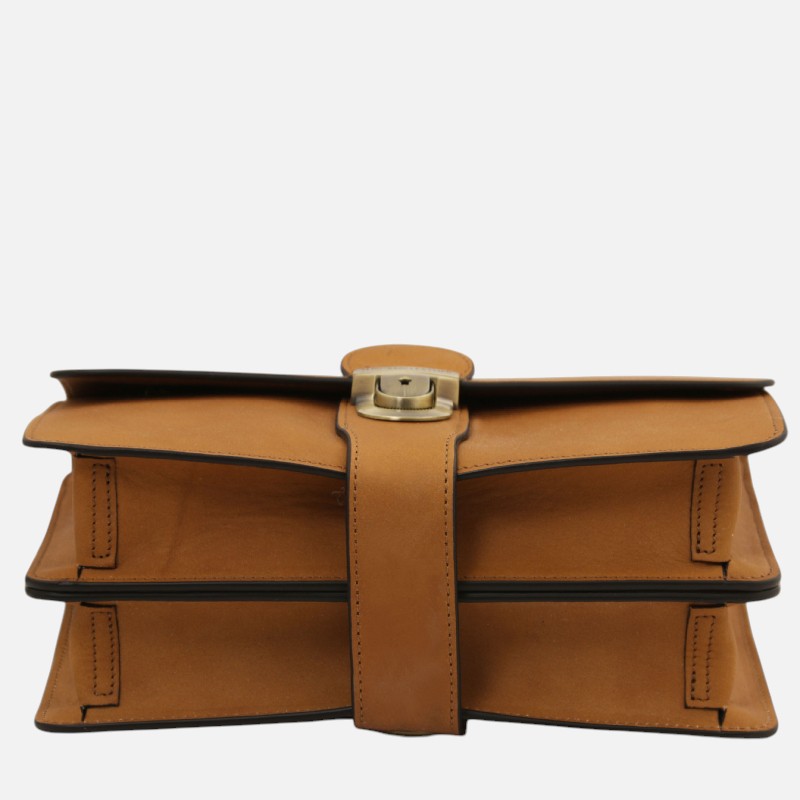 Oliver Leather handy wrist bag - Φυσικό - Image 6