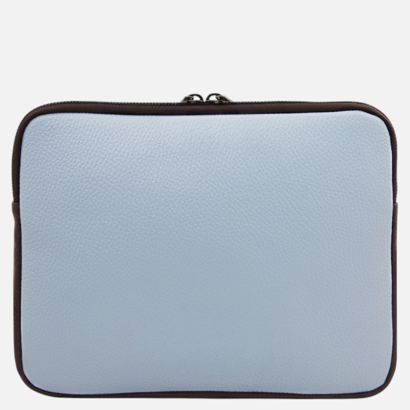 Soft leather tablet case - Μπλε ανοιχτό - Image 5