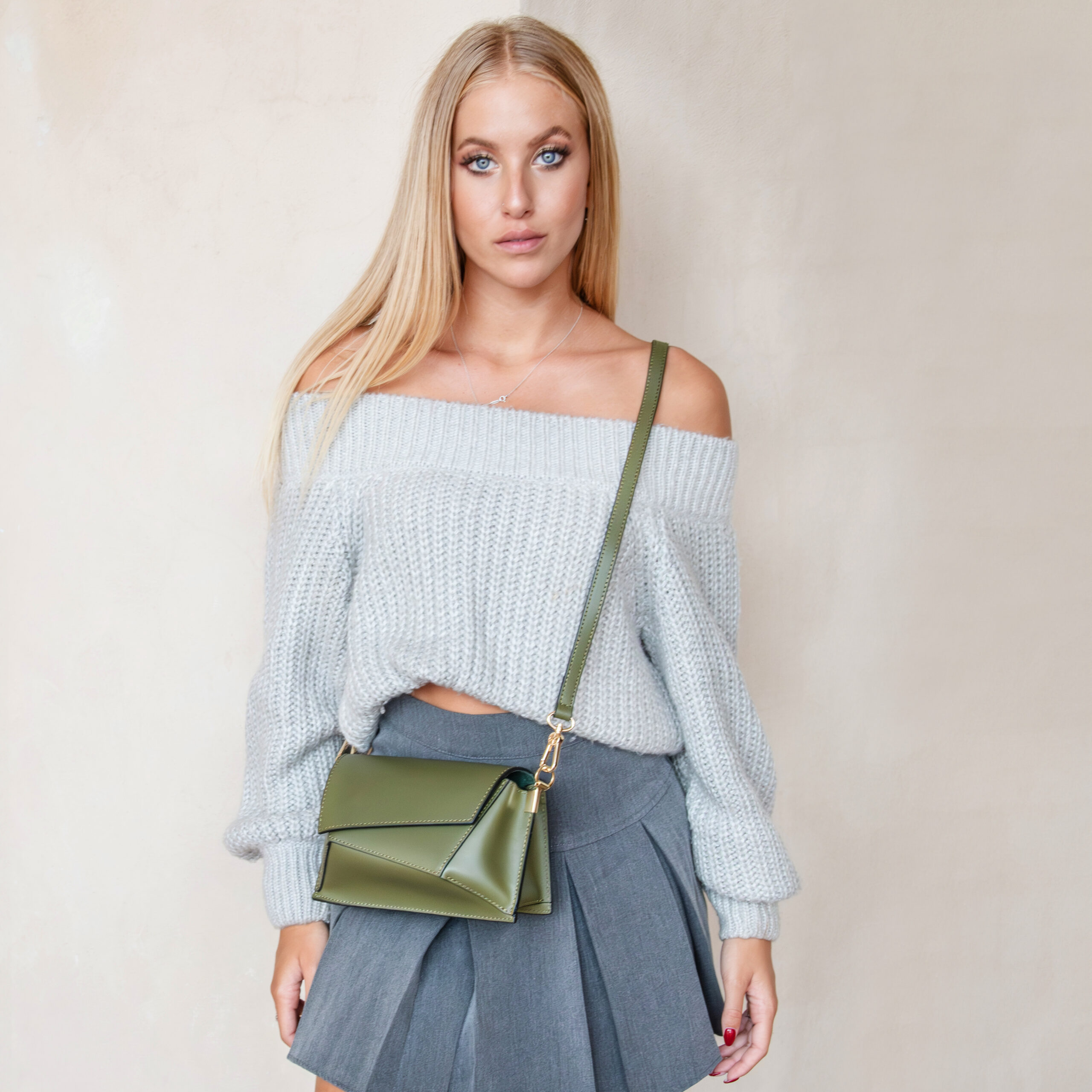 TL Bag Leather shoulder bag - Σοκολατί - Image 6