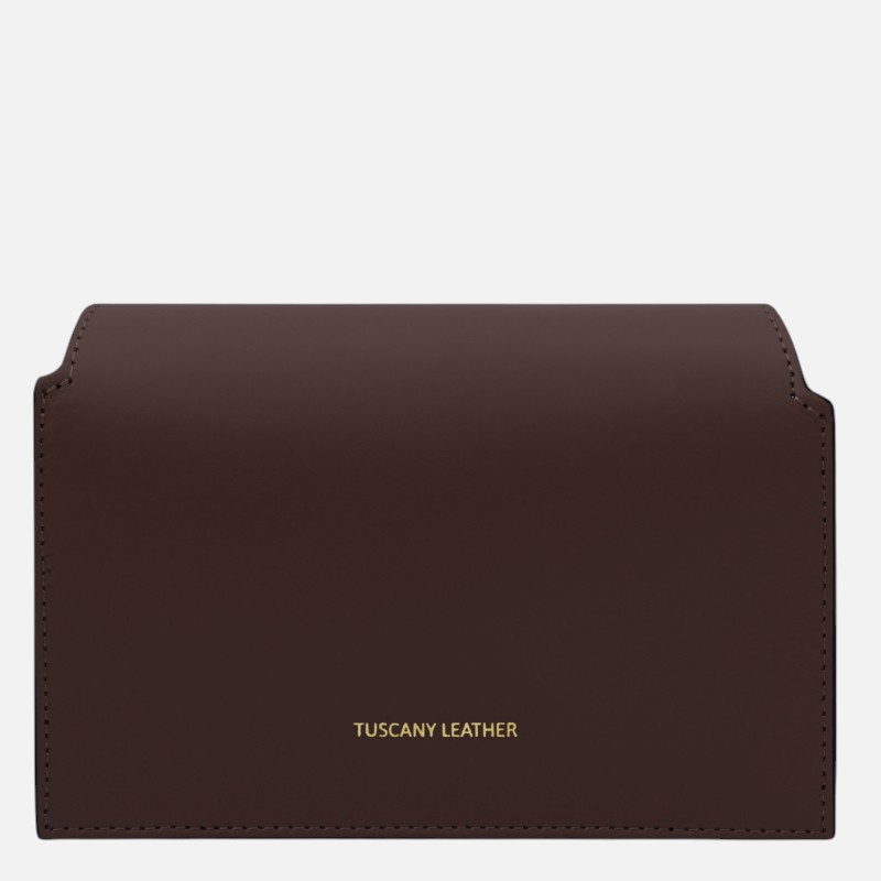 TL Bag Leather shoulder bag - Σοκολατί - Image 4