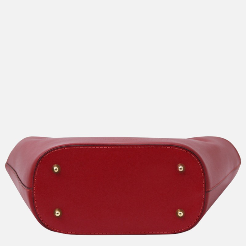 TL Bag Leather handbag - Κόκκινο - Image 6