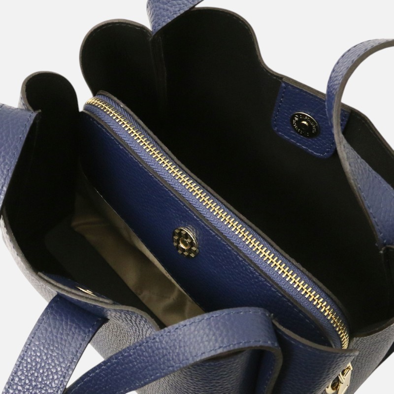 Soave Soft leather handbag - Μπλε σκούρο - Image 3
