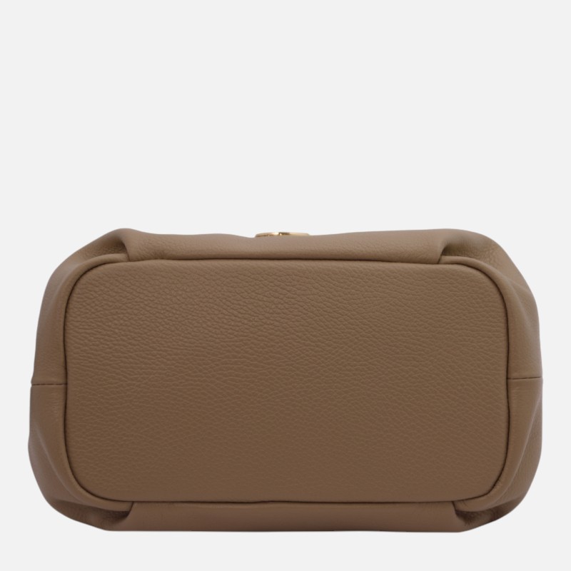 Nora Soft leather handbag - Σταχτί - Image 6