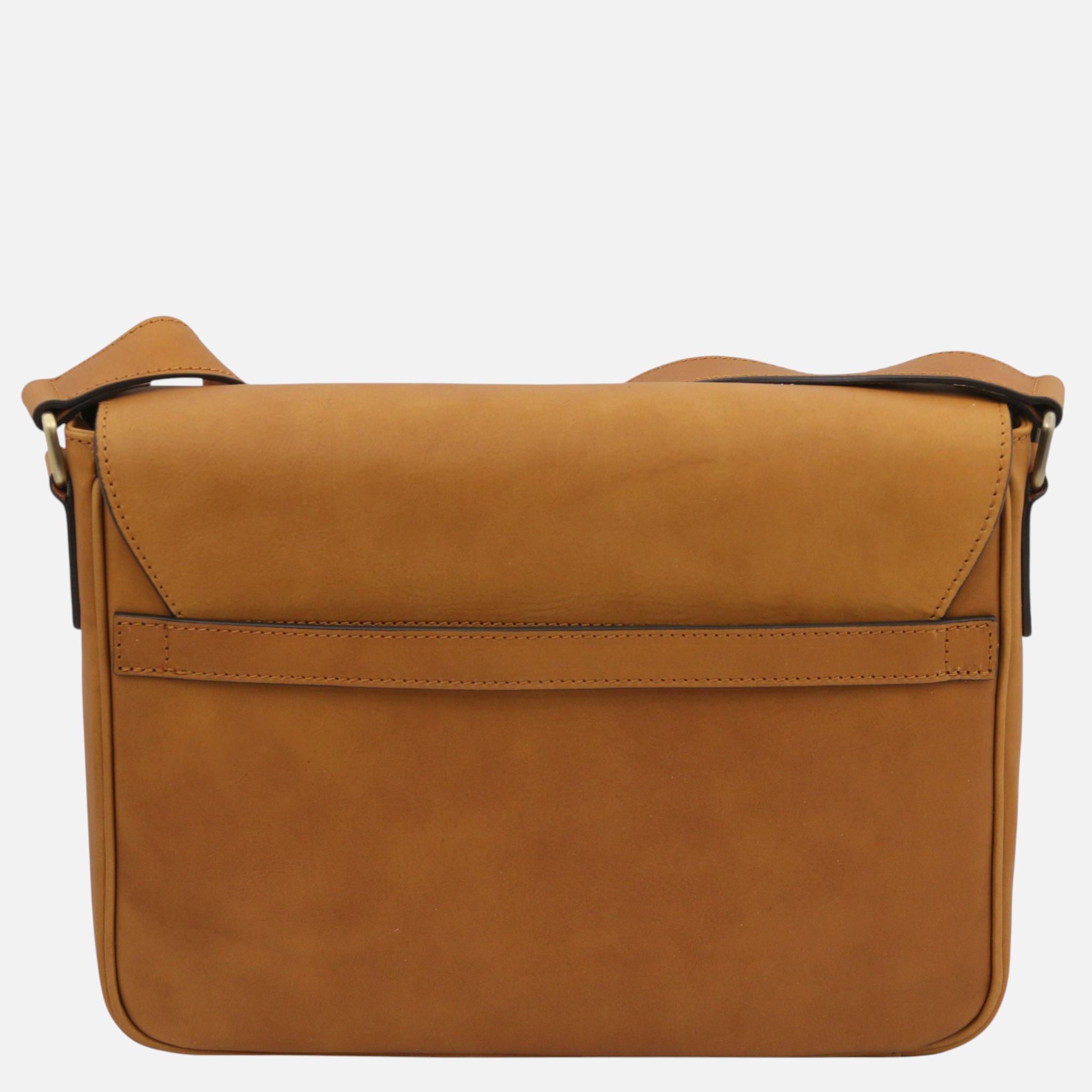 Messenger Leather messenger bag - Μαύρο - Image 4