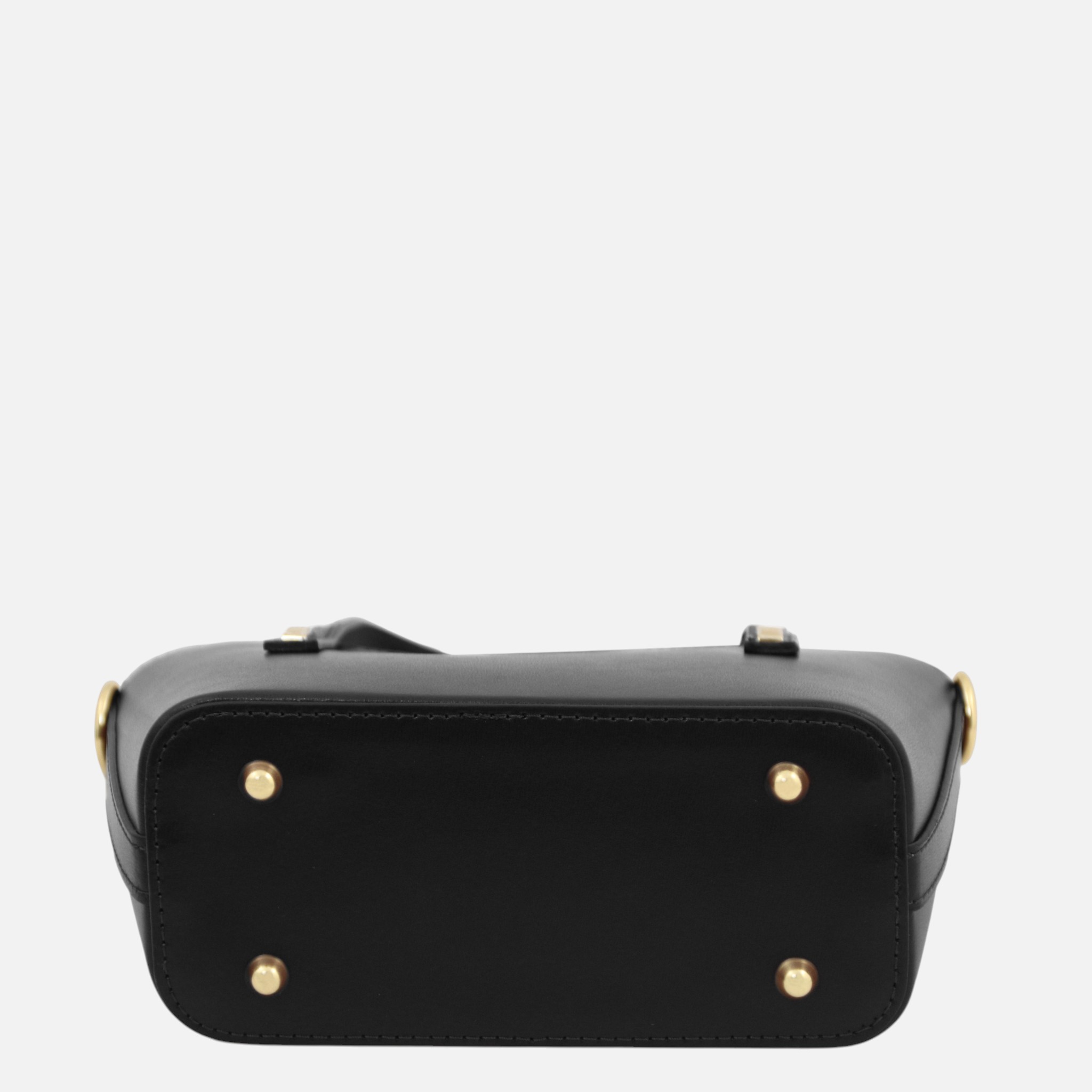 Olimpia Leather tote - Small size - Μαύρο - Image 6