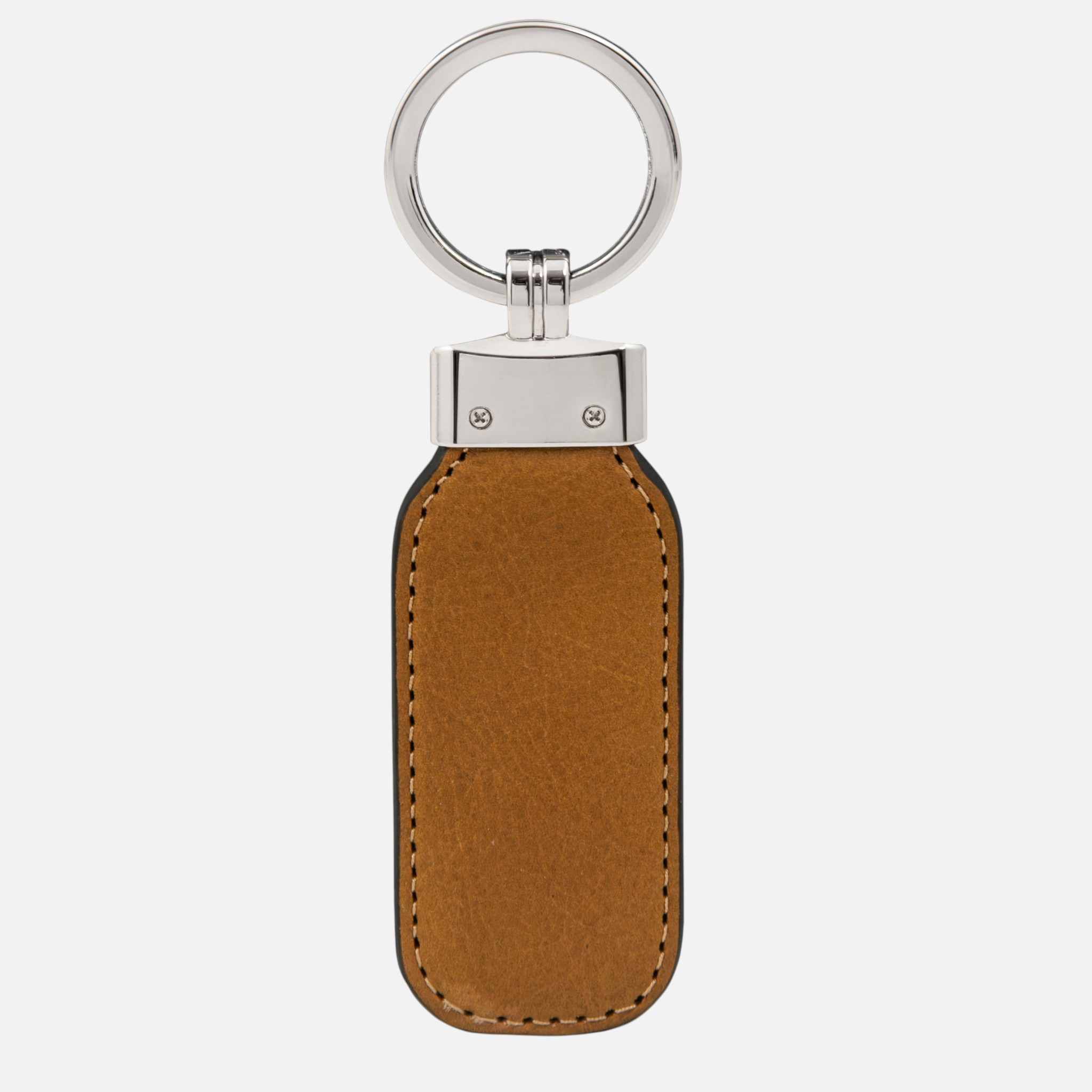 Leather key holder - Φυσικό - Image 3